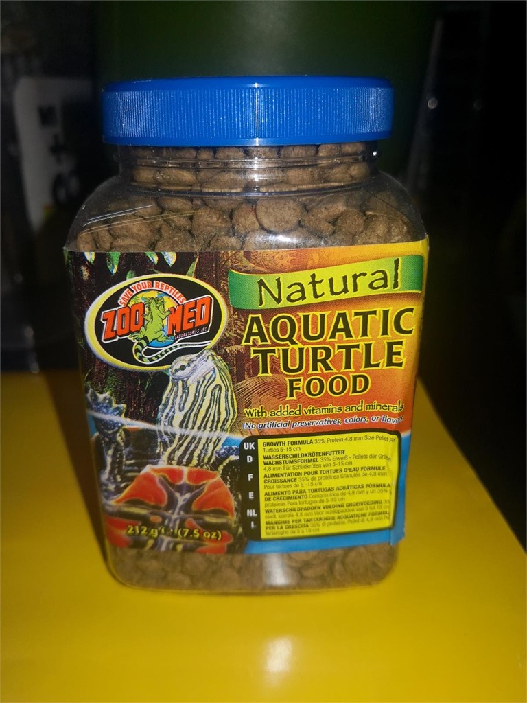Foto 1 Zoomed Natural Aquatic turtle food 212g