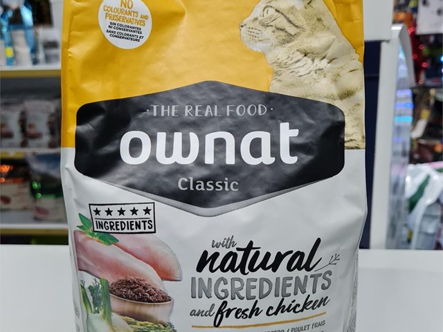 OWNAT CLASSIC CAT FOOD