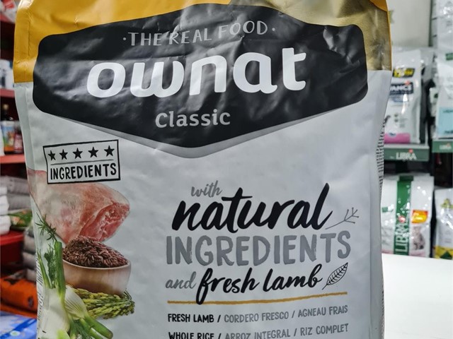 OWNAT CLASSIC  DOG FOOD