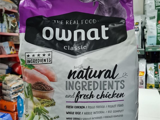 OWNAT CLASSIC  DOG FOOD 