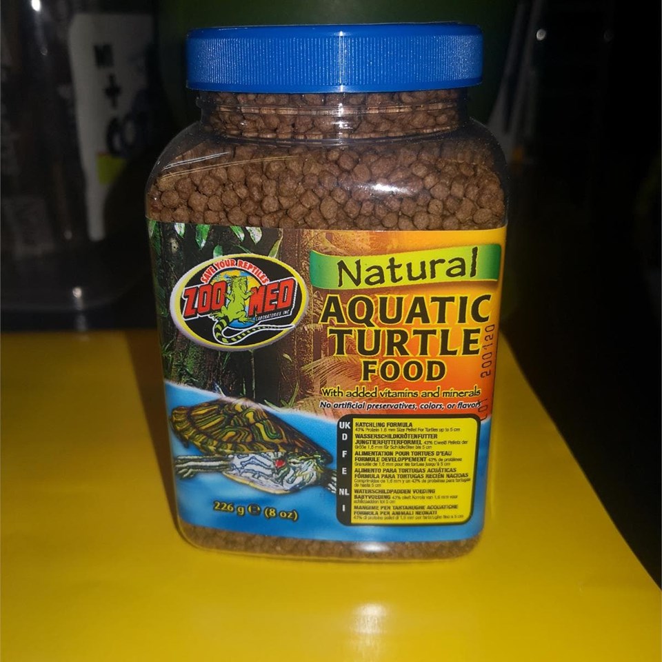 ZOOMED Natural Aquatic Turtle Food (microgranulado) 225g